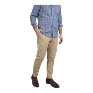 Under 510 Core Stretch Chino Khaki Size 36/27 Tapered Fit